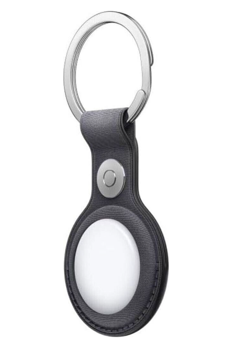 Apple Feingewebe Schlüsselanhänger für AirTag - Schwarz